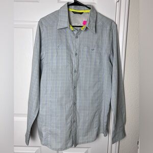 Arcteryx Long Sleeve Button Down Zipper Pockets